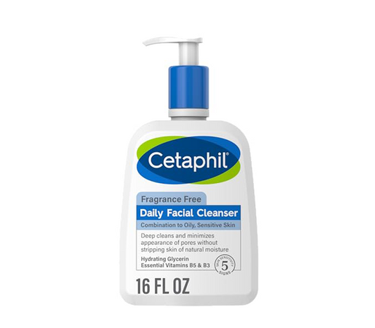 سيتافيل غسول الوجه اليومي للبشرة الحساسة والمختلطة 473مل