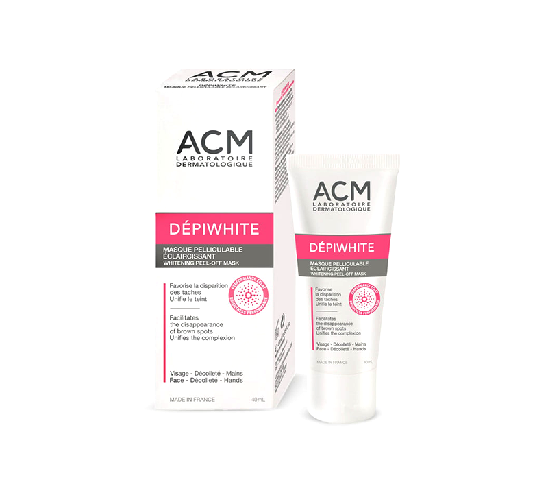 ACM ديبي وايت – ماسك مقشّر لتفتيح البشرة (قابل للتقشير) – 40 مل ACM Dépiwhite Lightening Peel-Off Mask – 40ml