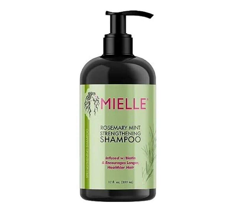 Mielle Organicsشامبو إكليل الجبل والنعناع لتقوية الشعر