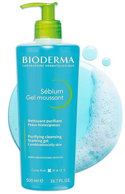غسول جل رغوي سيبيوم لتنقية البشرة من بيوديرما  Bioderma Sébium Purifying Foaming Gel – 200ml