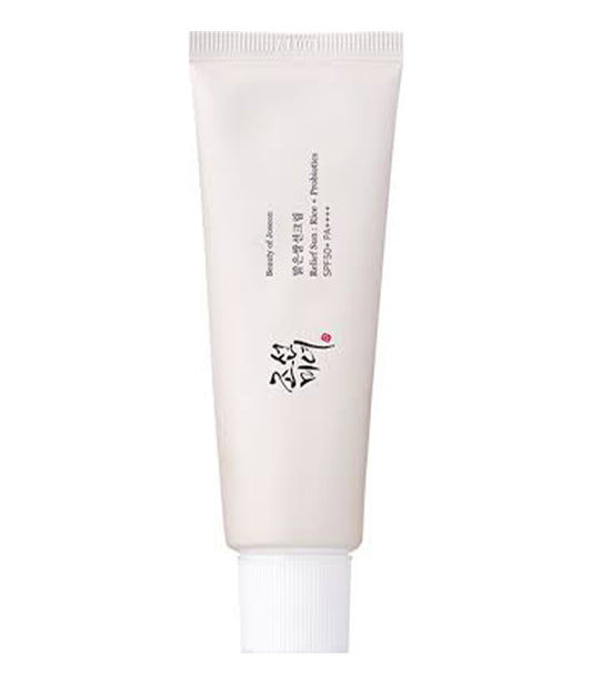 SPF 50+ PA++++ واقي الشمس بيوتي أوف جوسون ريليف صن رايس + بروبيوتيك