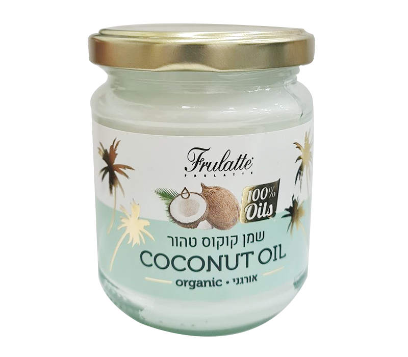 زيت جوز الهند العضوي النقي Fruhlati Pure Organic Coconut Oil 200ml