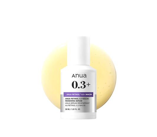 أنوا – سيروم مجدد للبشرة بنانو ريتينول 0.3% + نياسين – 30 مل Anua – Nano Retinol 0.3% + Niacin Rejuvenating Serum – 30ml