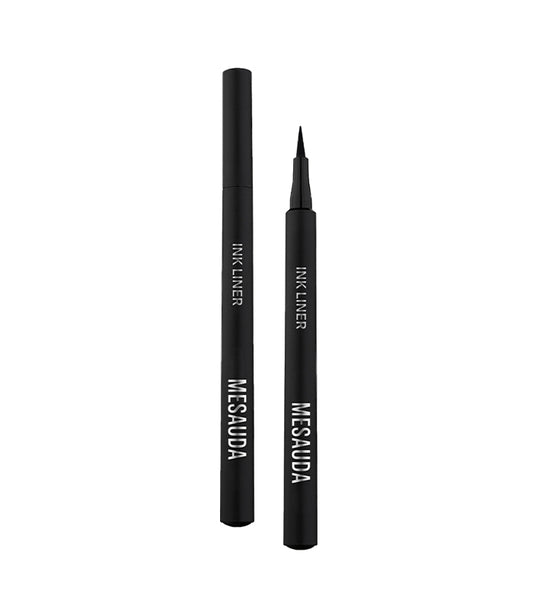 Mesauda Eyeliner Ink Liner Grafico a Punta Fine Tratto Preciso Black Definizione
