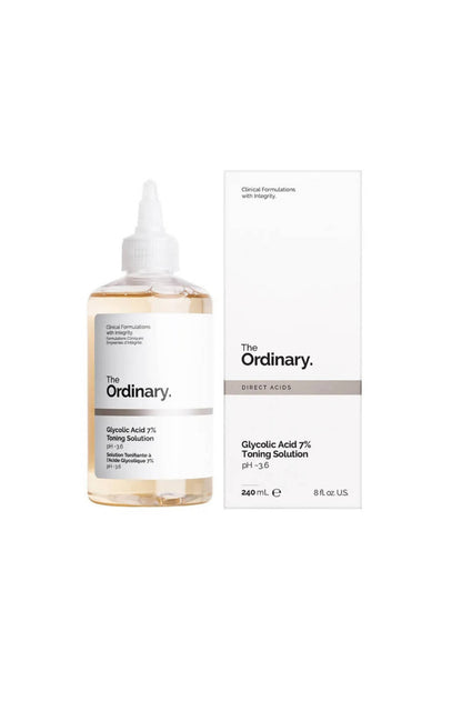 ذا أورديناري تونر مقشر بحمض الجليكوليك 7% – 240 مل  The Ordinary Glycolic Acid 7% Exfoliating Toner – 240ml