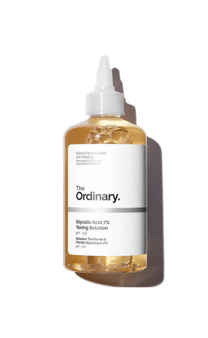 ذا أورديناري تونر مقشر بحمض الجليكوليك 7% – 240 مل  The Ordinary Glycolic Acid 7% Exfoliating Toner – 240ml