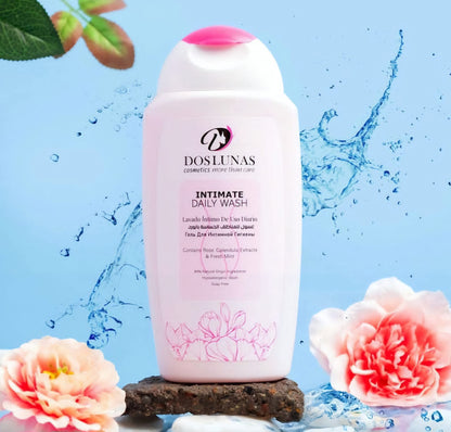 غسول المناطق الحساسة اليومي من دوس لوناس – خلاصة الورد Doslunas Intimate Daily Wash – Rose Extract