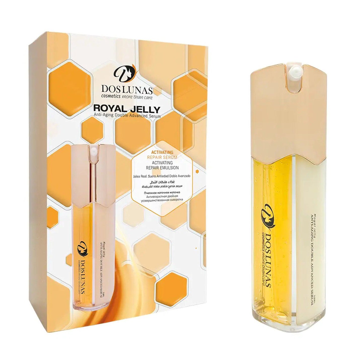 سيروم مزدوج متقدم مضاد للشيخوخة بغذاء ملكات النحل Royal Jelly Dual‑Advanced Anti‑Aging Serum