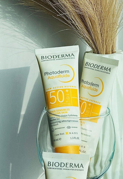 بيوديرما فوتوديرم أكوا فلويد  للبشرة الحساسة  Bioderma Photoderm Aquafluide SPF 50+ for Sensitive Skin – 40 ml
