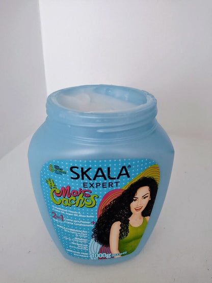 ماسك 2 في 1 مايس كاشوس من سكالا  Skala Máscara 2 in 1 “Mais Cachos” – 1000ml