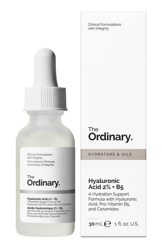 B5ذا أورديناري حمض الهيالورونيك 2% + فيتامين The Ordinary Hyaluronic Acid 2% + B5