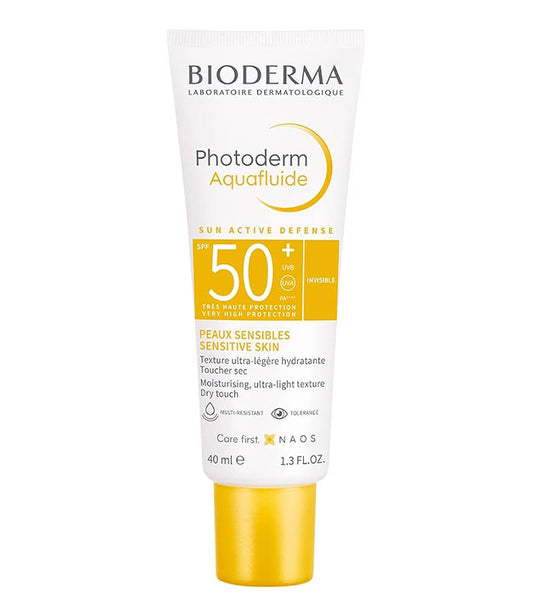 بيوديرما فوتوديرم أكوا فلويد  للبشرة الحساسة  Bioderma Photoderm Aquafluide SPF 50+ for Sensitive Skin – 40 ml