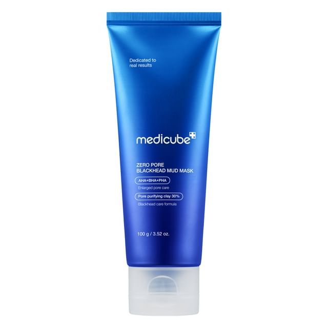 Medicube ZERO PORE BLACKHEAD MUD MASK ماسك الطين لإزالة الرؤوس السوداء وتنظيف المسام ميديكيوب