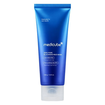 Medicube ZERO PORE BLACKHEAD MUD MASK ماسك الطين لإزالة الرؤوس السوداء وتنظيف المسام ميديكيوب