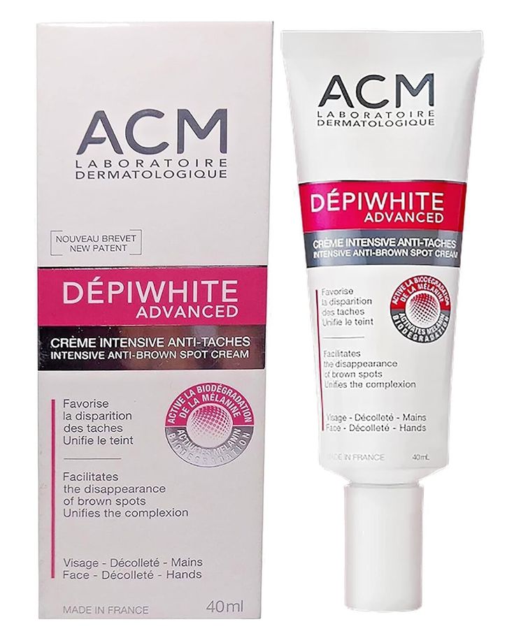 ديبي وايت أدفانسد كريم تفتيح مكثّف مضاد للبقع البنية ACM Depiwhite Advanced Intensive Whitening Cream for Dark Spots – 40 ml