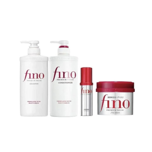 مجموعة العناية بالشعر فينو بريميوم تاتش من شيسيدو SHISEIDO FINO Premium Touch Hair care Set