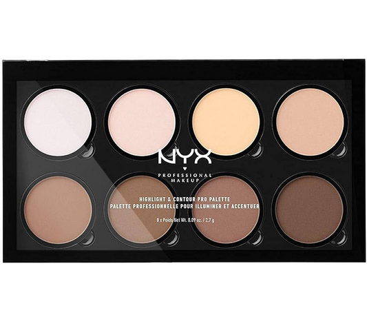 باليت الإضاءة والكونتور  NYX