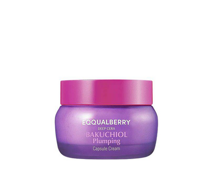 إيكوالبيري كريم كبسولة باكوتشيول الممتلئ لشد البشرة وتضييق المسام Equalberry Bakuchiol Capsule Cream – Firming & Pore-Tightening, 50 ml